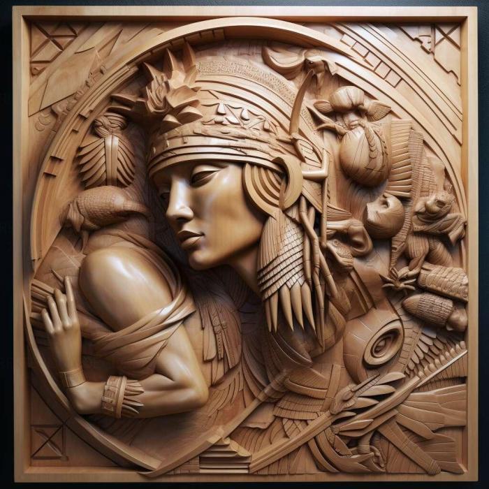 نموذج ثلاثي الأبعاد لآلة CNC 3D Art 